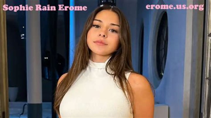 All About Sophie Rain Erome: The Ultimate Guide