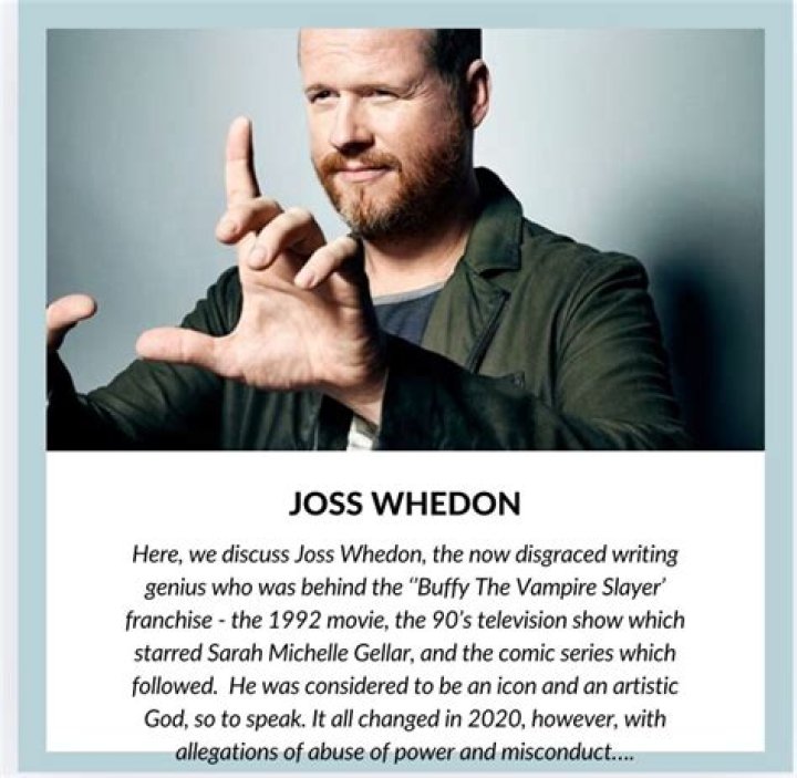 An In-depth Exploration of Joss Whedon: An Iconic Storyteller's Journey
