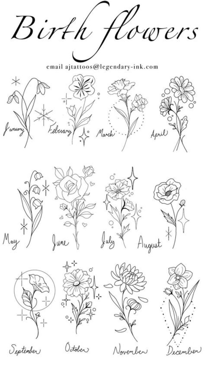 Birth Flower Tattoos for November: A Complete Guide to Meaning and Design