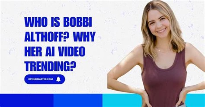Bobbi Althoff Trending Video: Unrivaled Popularity &amp; Impact