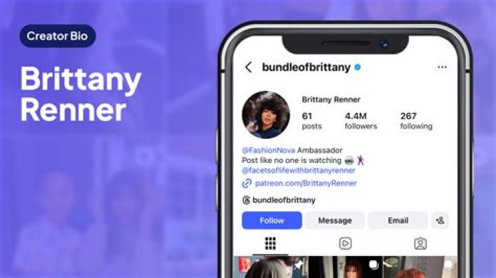 Brittany Renner: The Multi-Talented Influencer and Entrepreneur