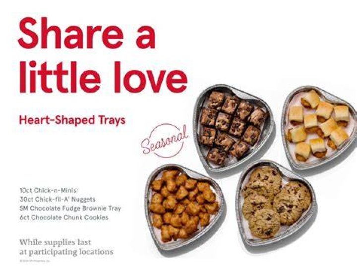 Chick-fil-A Valentine's Tray: The Perfect Gift for Your Loved Ones