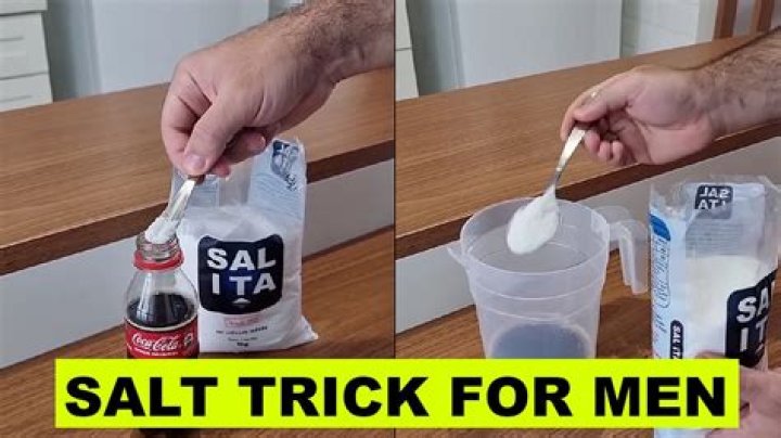 Discover the Salt Trick for Men: Unlocking Secrets on YouTube