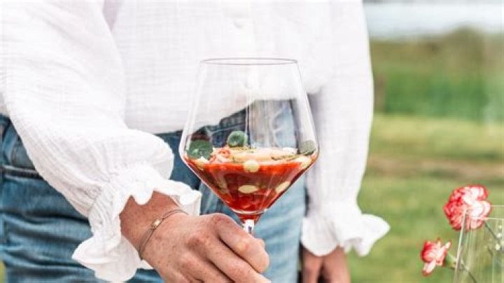 Gazpacho-Verbena Consommé Bernardin: A Culinary Delight
