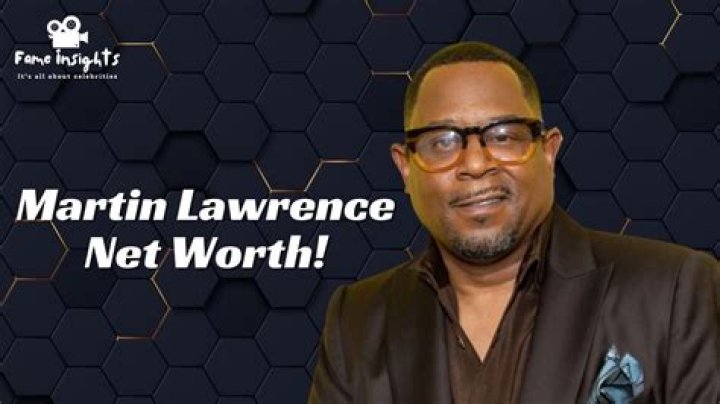 How Much is Martin Lawrence Worth Today?