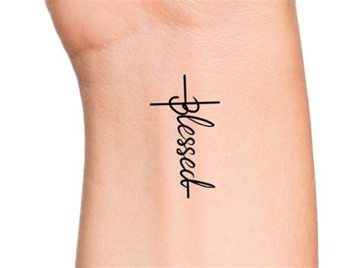 Inspirational Blessed Tattoos: A Symbol of Faith and Gratitude