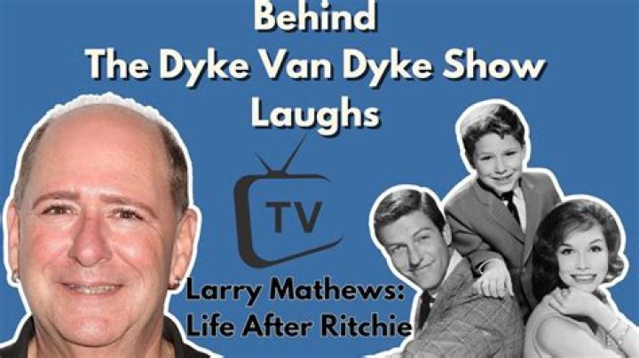 Larry Mathews: The Talented Star Behind "The Dick Van Dyke Show"