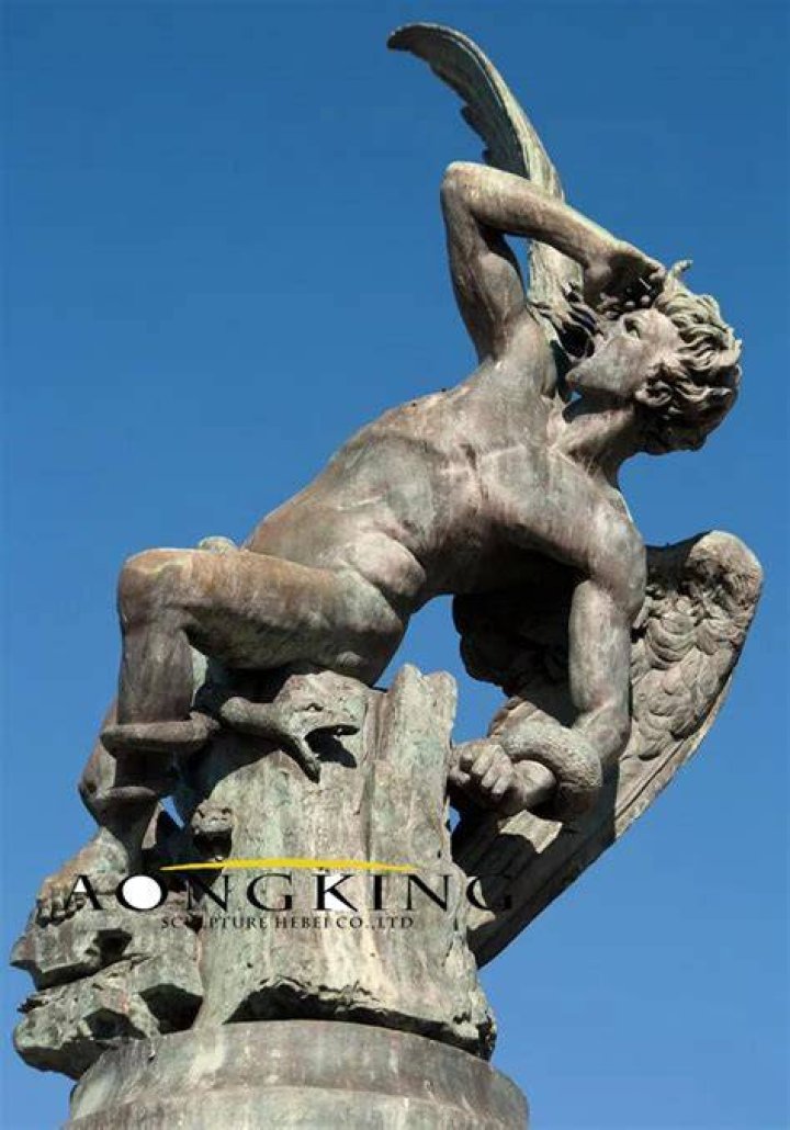 Siberian Fallen Angel Statue: A Unique Cultural Icon