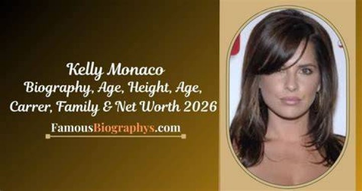 The Inspirational Journey of Kelly Monaco: A Comprehensive Biography