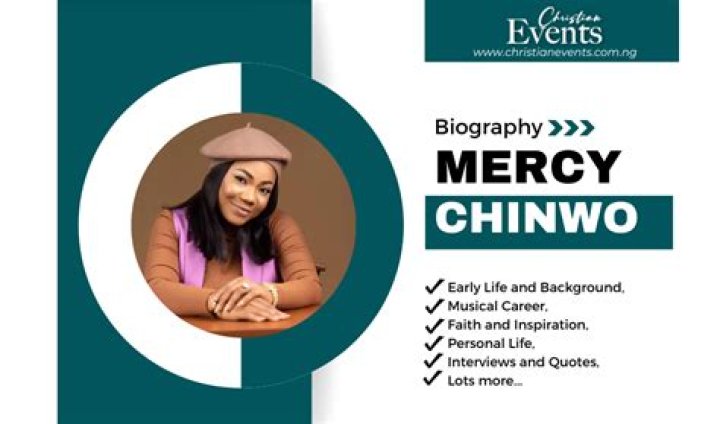 The Inspiring Journey: Mercy Chinwo's Biography