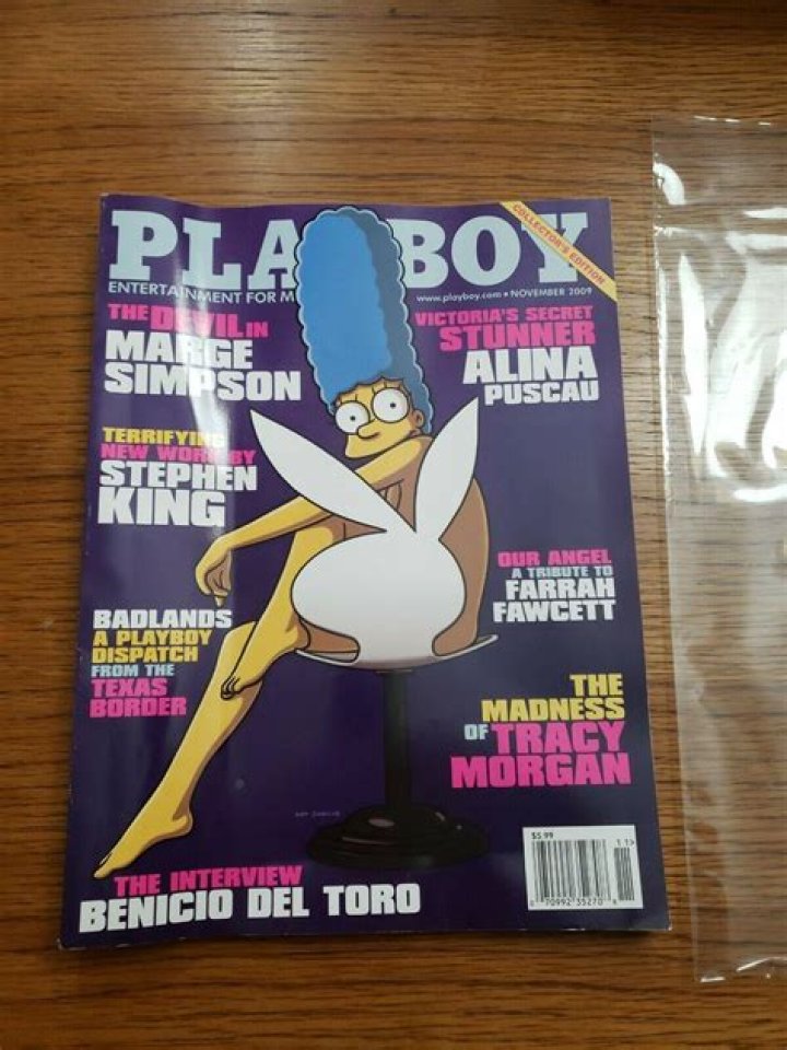 The Truth About Marge Simpson in Playboy Magazine Revealed