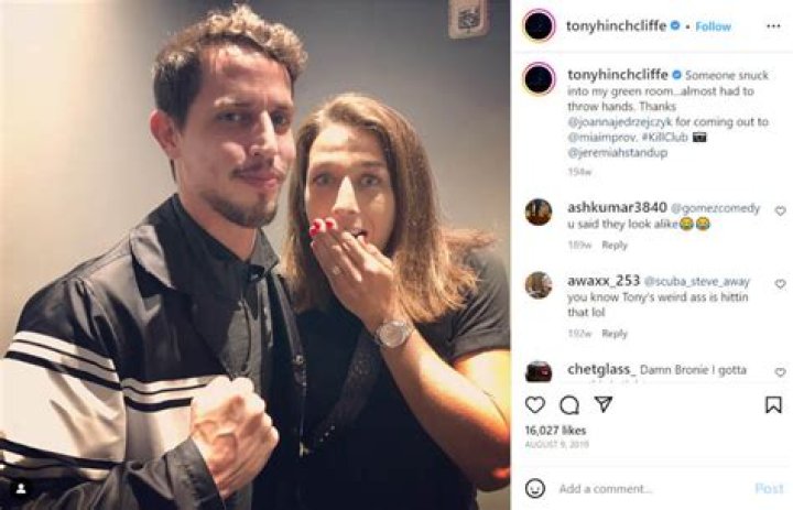 Tony Hinchcliffe's Wife: A Deep Dive into Their Life and Instagram Presence