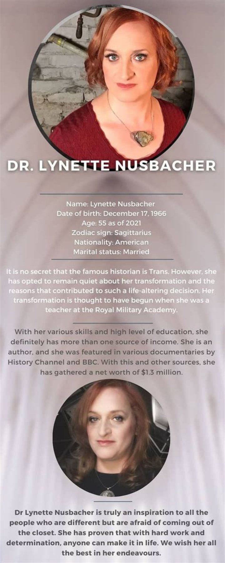Transformations of Dr. Lynette Nusbacher: A Journey of Self-Discovery