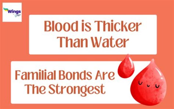 Understanding the Meaning of "Blood is Thicker Than Water" - Full Quote Explained