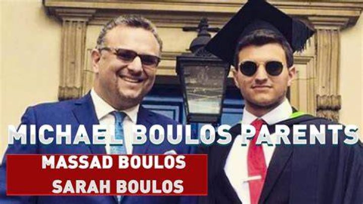 Who is Michael Boulos' Father?